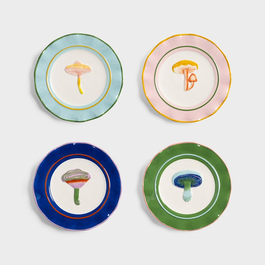 Magic Mushroom plates 