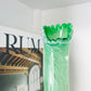 Mundblæst grøn Murano vase