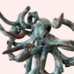 Håndlavet unika blæksprutte no. 8 〰️ vægophæng