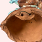 Håndlavet pindsvinfisk no. 8 〰️ vægophæng