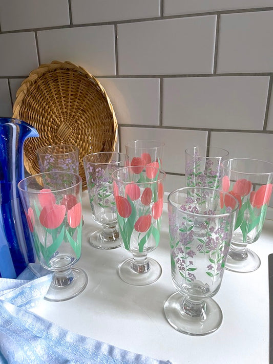 French glasses ~ Tulip