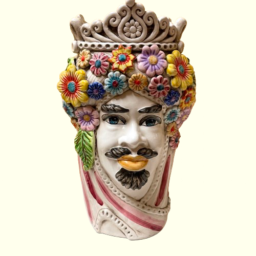 Sultan Primavera Grande | Sicilian head jar