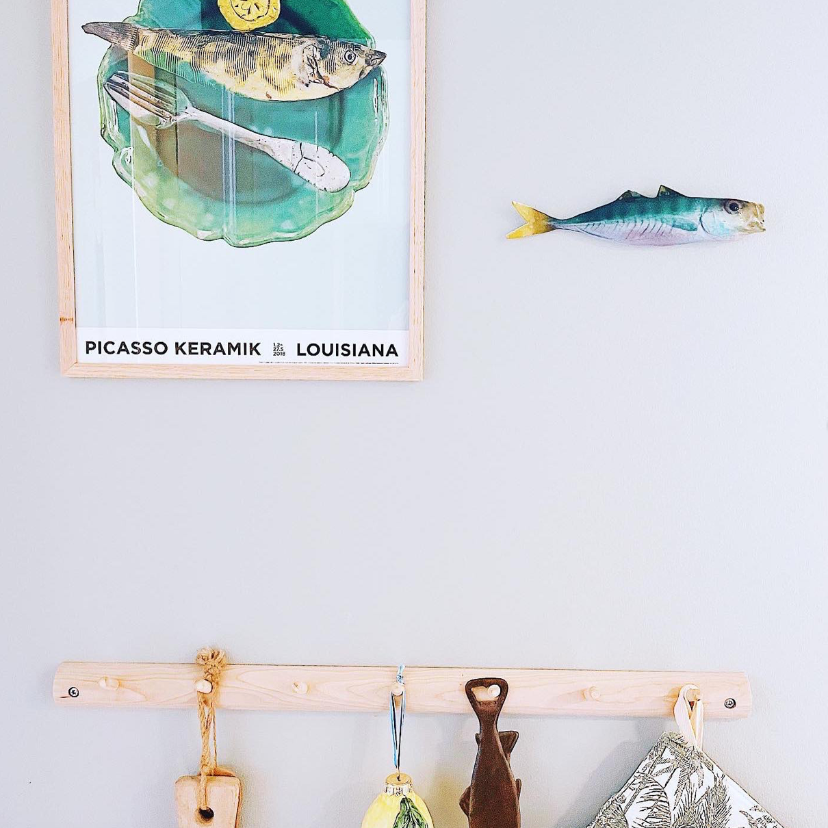 Handmade Sardine ~ Wall hanging