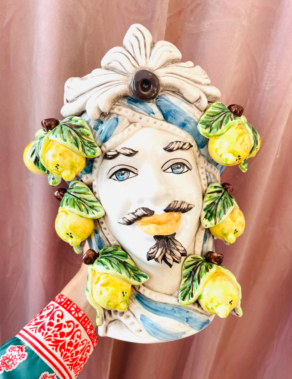 Sultan Limone | Sicilian head vase