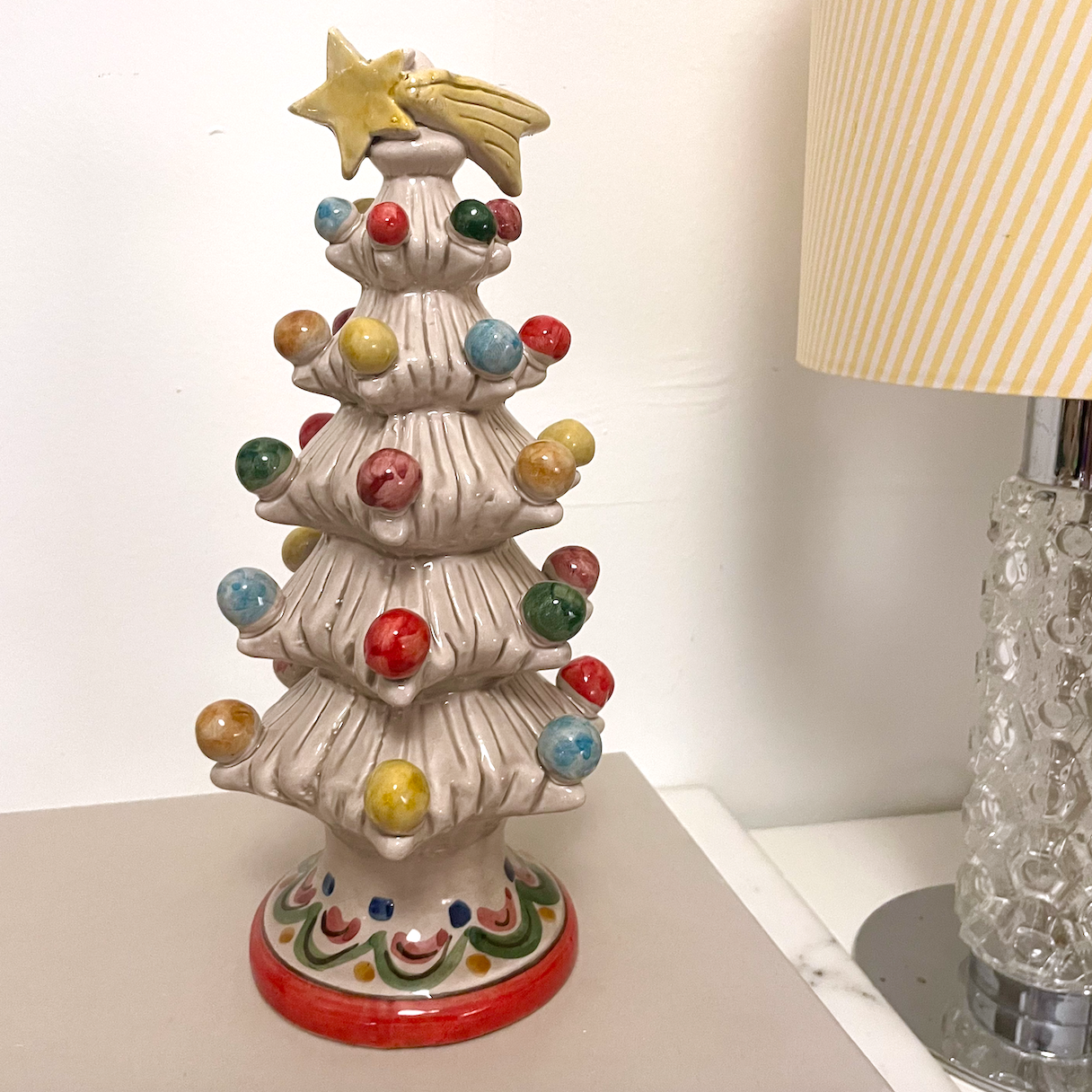 Handmade Sicilian Christmas trees 〰️ no. 4