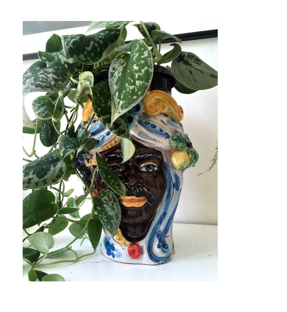 Papa Sultan | Sicilian head vase