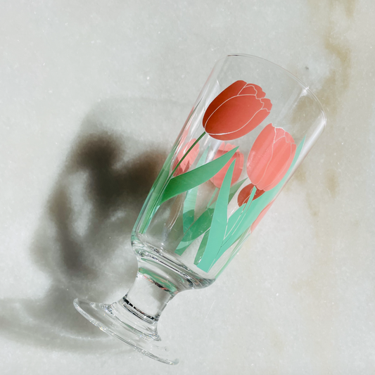 Franske glas ~ Tulipan