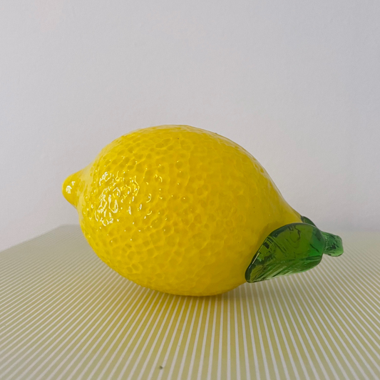 Mundblæst citron