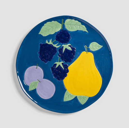 Fruitful platter | Blue 