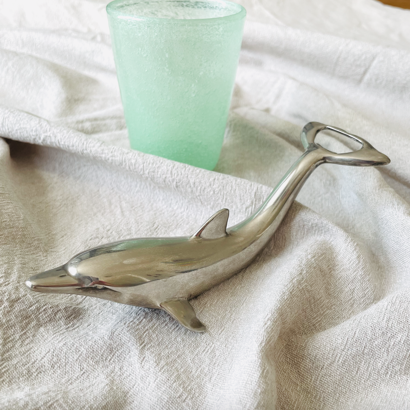 Oplukker Delfin | Sølv